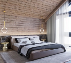 Коттедж VIP с балконом в Плавное течение