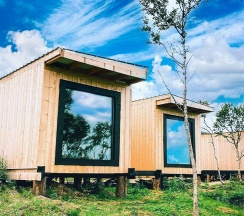 Модульный дом в Titovka arctic river park