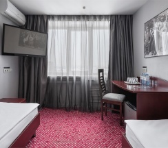 Стандарт с двумя односпальными кроватями в Marins Park Hotel Нижний Новгород