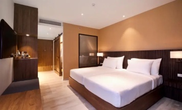 Двухместный номер с доступом к бассейну Deluxe 2 отдельные кровати в Pamookkoo Resort