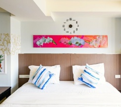 Люкс Deluxe с видом на город в Scandia beach hotel