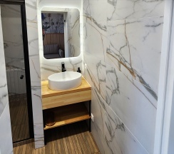 Дом с сауной и панорамным видом в Вдохни Алтай