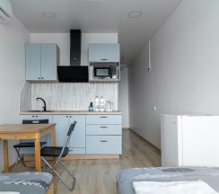 Апартаменты студия с 2 односпальными кроватями в Prim Rooms Apartments (Прим Румс Апартменс)