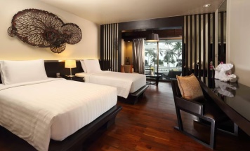 Двухместный полулюкс с видом на океан 2 отдельные кровати в Le Meridien Phuket Beach Resort