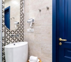Номер стандарт с 1 двуспальной кроватью и кухней в Lido central