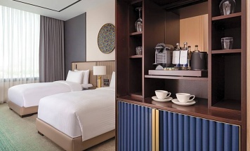 Двухместный номер с террасой Classic 2 отдельные кровати в InterContinental Tashkent, an IHG Hotel