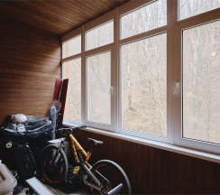 Апартаменты райдера с панорамным  видом на горы в Панорама парк