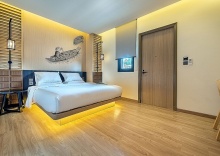 Двухместный номер Deluxe двуспальная кровать в Phra Nakhon Poshtel