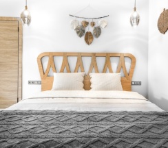 Двухместный номер Superior с балконом и с красивым видом из окна двуспальная кровать в Apart hotel Colibri