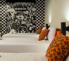 Двухместный семейный номер Standard двуспальная кровать в My Way Hua Hin Music Hotel
