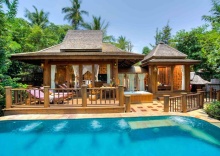 Двухместная вилла Hideaway Pool двуспальная кровать в Santhiya Koh Phangan Resort & Spa