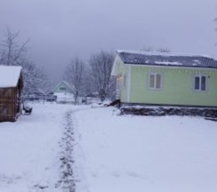 Коттедж с красивым видом из окна в Зеленый перевал