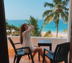 Двухместный номер Standard с видом на море двуспальная кровать в Jasmine Garden Beach Guest House