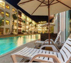 Двухместный номер Deluxe с балконом 2 отдельные кровати в The samui beach resort