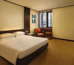 Двухместный люкс c 1 комнатой (двуспальная кровать) в The Davis Bangkok Hotel