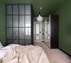 Апартаменты комфорт №3 с 1 двуспальной кроватью в Dostoevsky Apartments (Апартаменты Достоевского)