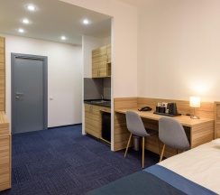 Номер студия стандарт с 1 двуспальной кроватью в Odoyev. Sky