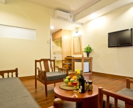 Семейный люкс с 2 комнатами в Sunshine Garden Resort