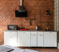 Двухместные апартаменты с видом на город двуспальная кровать в Greenfeel