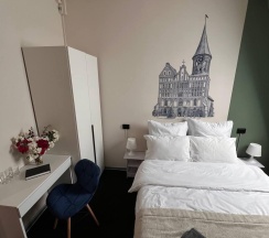 Номер стандарт с 1 двуспальной кроватью Кнайпхоф в Прусс