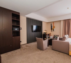 Двухместный полулюкс двуспальная кровать в Comfort Hotel Astana