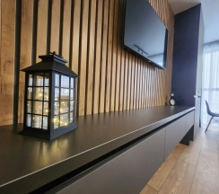 Апартаменты с красивым видом из окна в Апартаменты Loft 26 Этаж