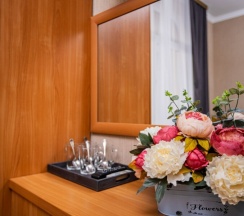 Семейный двухкомнатный до 4 гостей с балконом в Джульетта