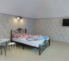 Студия-люкс с двуспальной кроватью в На Санаторной