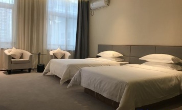 Двухместный номер Deluxe 2 отдельные кровати в Wenzhou New Day High-speed Railway Business Hotel