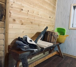 Шестиместный коттедж с видом на горы в 45 причал