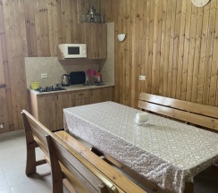 Коттедж с красивым видом из окна в Удача