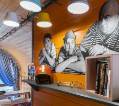 Дилижанс "Кавказская пленница", 2х-местный бутик-номер с ванной в О2Kislorod