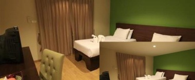 Двухместный номер Deluxe 2 отдельные кровати в Laemchabang City Hotel