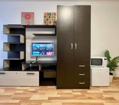 "Flowers" Квартира-студио (Метро Ленинский проспект/Автово, 10 минут на транспорте) в Rauktis apartments