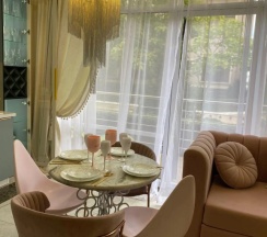 Двухместные апартаменты с 2 комнатами (двуспальная кровать) в Crystal park hotel&SPA