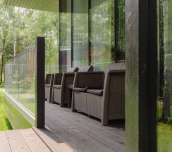 Glass Box 85 в Домик в соснах