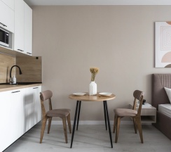 Апартаменты c 1 комнатой с балконом в Hugge Place