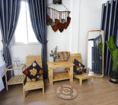 Кровать в общем номере в Casablanca Hotel
