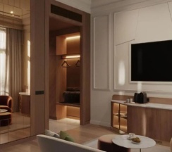 Двухместный люкс c 1 комнатой двуспальная кровать в Hotel Crowne Plaza Tashkent, an IHG Hotel