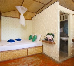 Одноместное бунгало Standard двуспальная кровать в Bubble Bungalow
