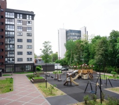 Двухместный семейный номер Standard (двуспальная кровать) в Апартаменты Pavlov Тёмно-синяя