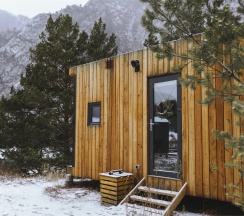 Барнхаус с лучшим видом на реку в Айвенго