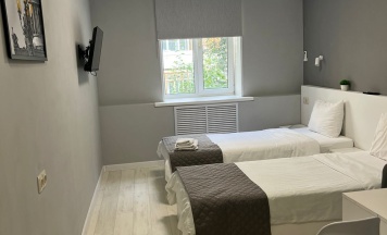  Стандартный номер с двумя кроватями 2 этаж-5, 3 этаж в Vgosti