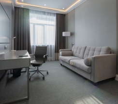 Двухместный люкс двуспальная кровать в Silver house