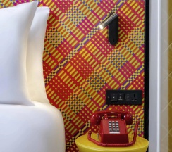 Двухместный номер Atrium View Premium двуспальная кровать в ibis Styles Bangkok Silom