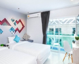 Двухместный номер Superior 2 отдельные кровати в The Crib Patong