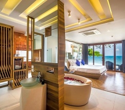 Вилла рядом с пляжем в White Sand Samui Resort