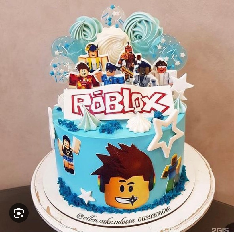 Картинки для торта роблокс для мальчиков