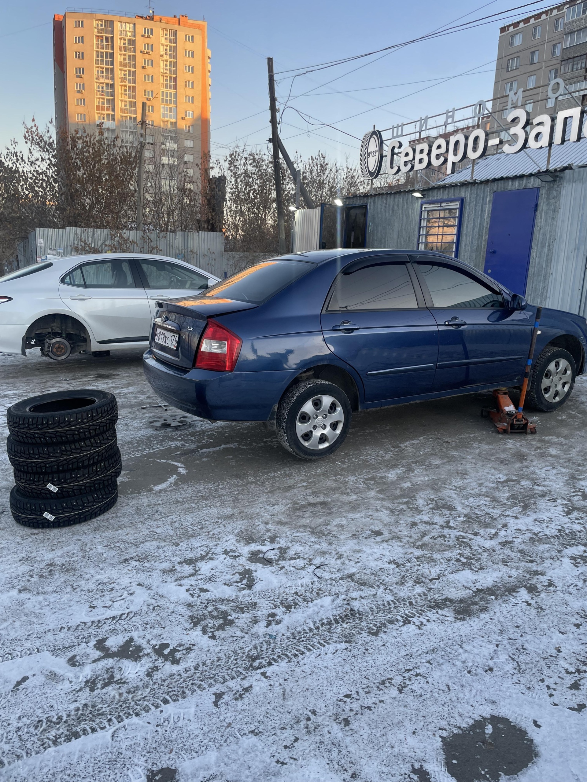 Северо-Западный, шиномонтажная мастерская, Комсомольский проспект, 21г/1,  Челябинск — 2ГИС