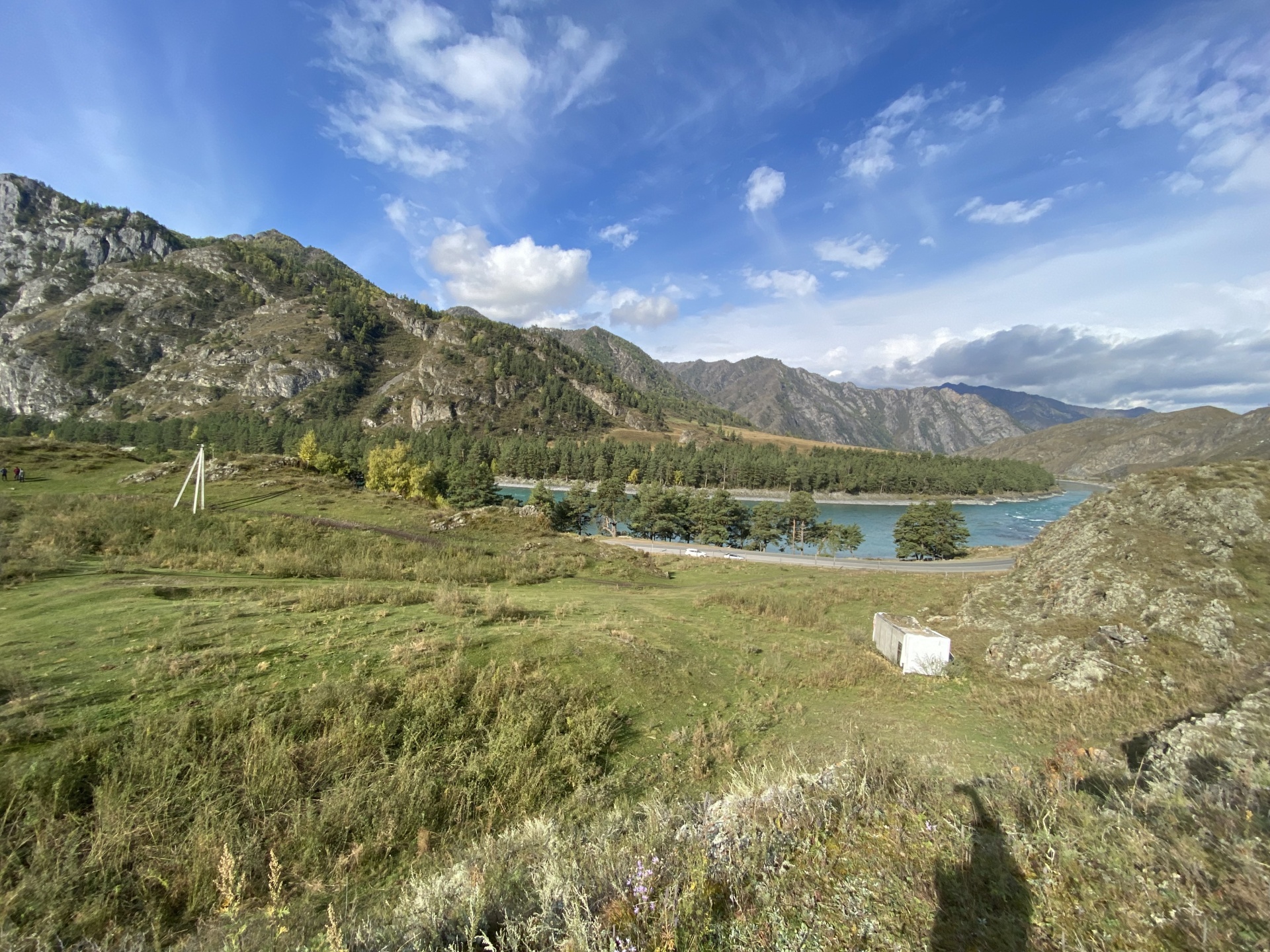 Село Еланда Чемальского района Республики Алтай